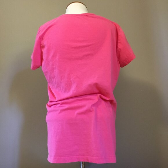 Izod Barbie Pink Floral Embroidered 100% Cotton Baby Tee - Picture 4 of 16